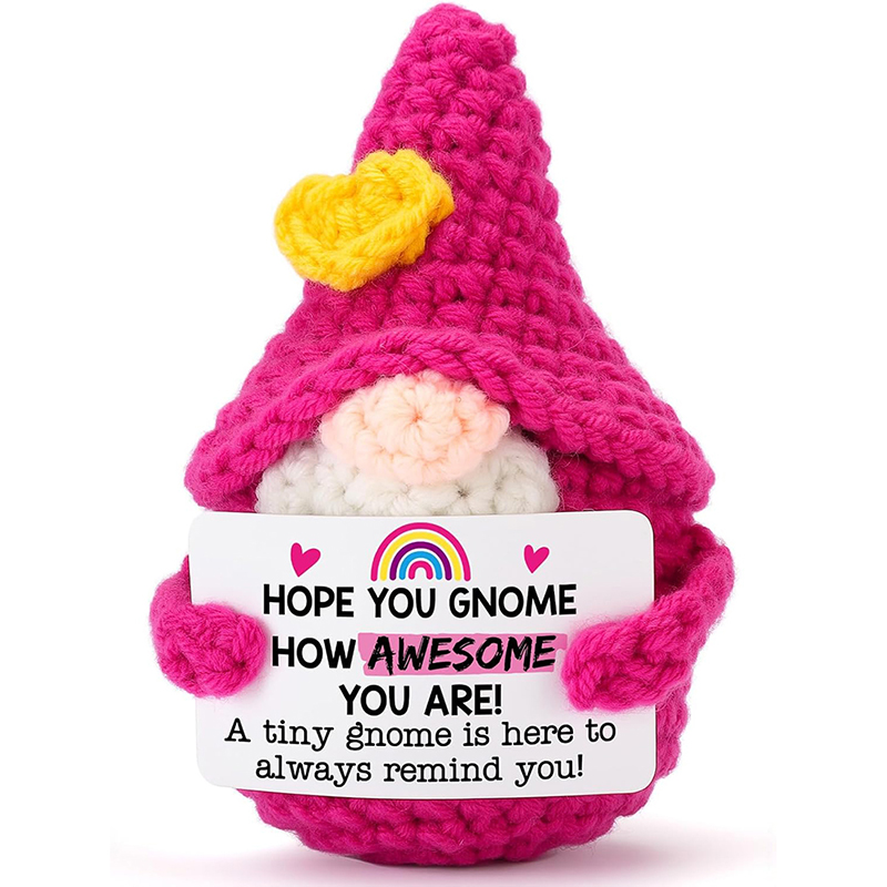 Home Textiles Today - Positive Energy Crochet Gnome Dolls with