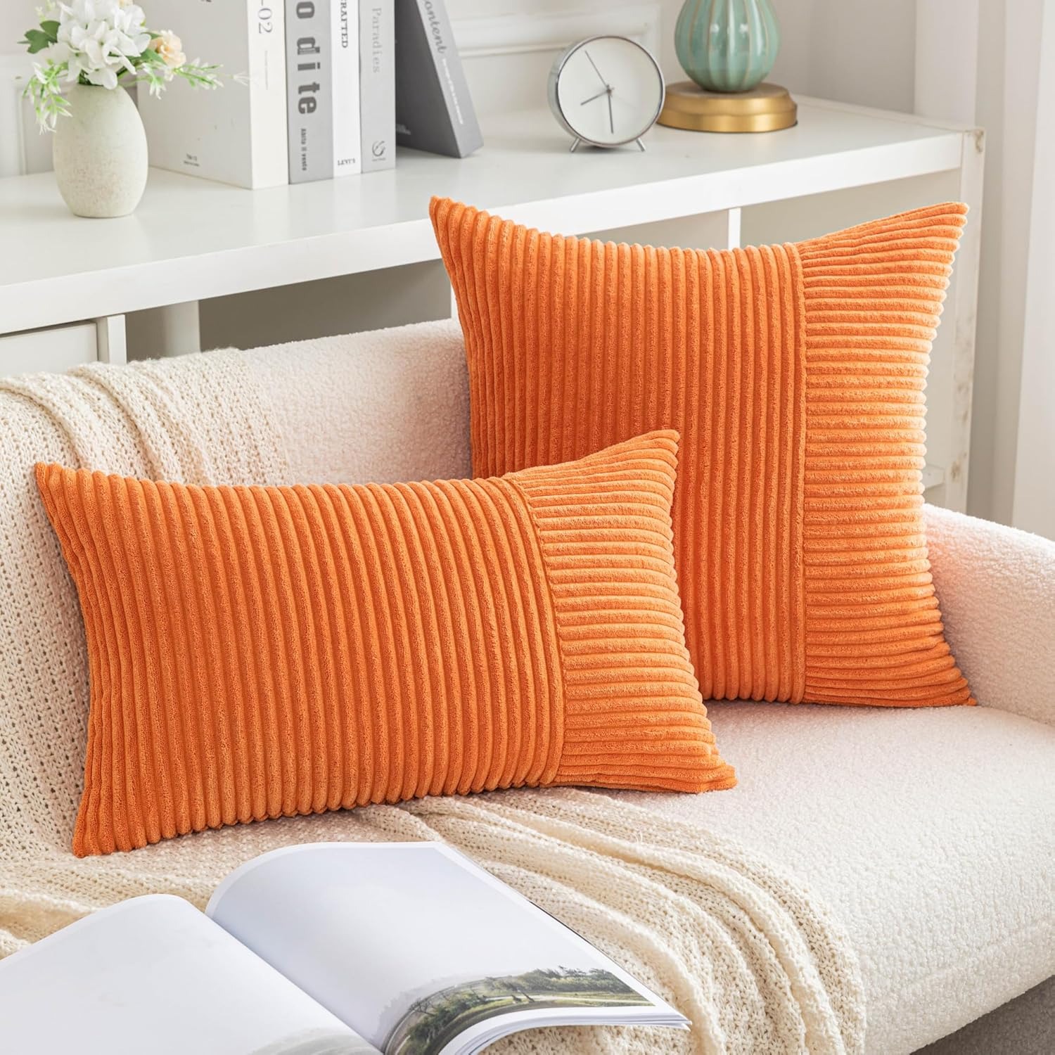 Pillow Cover 20X20 - Modern Simple Style Throw Pillow Cover