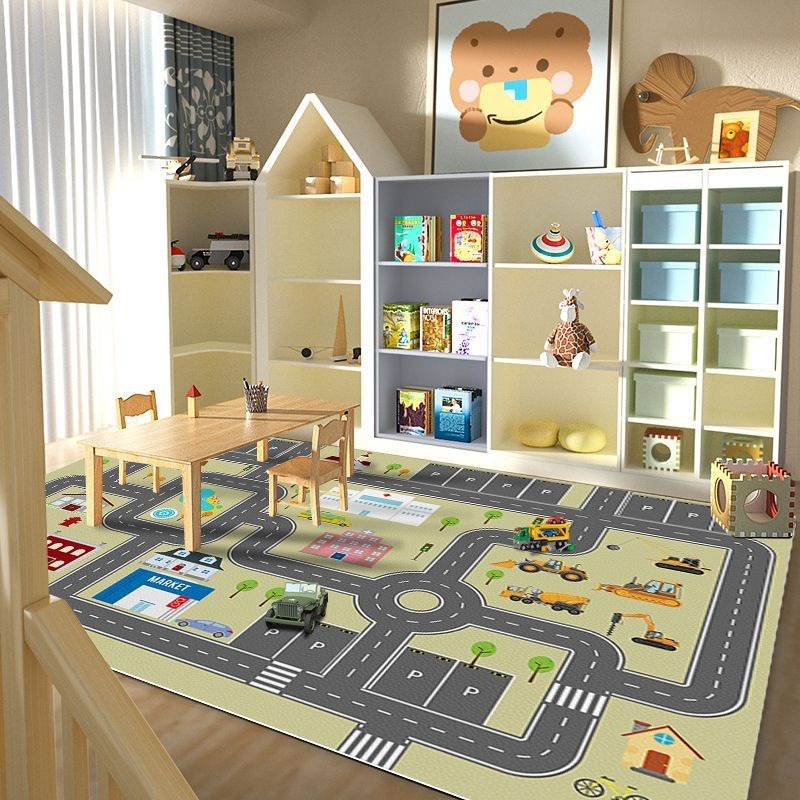 Cartoon children's floor mat c - Home Textiles City 评论和价格