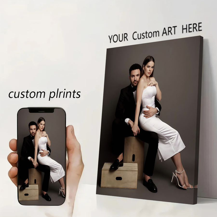 Custom Print Canvas Poster Ani - Home Textiles Photos 评论和价格