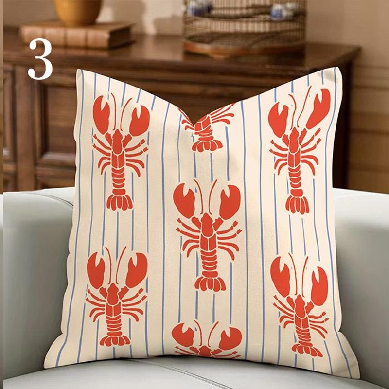 1pc Coastal Pillow Cover, La D - Pillow Cover 20X20 评论和价格