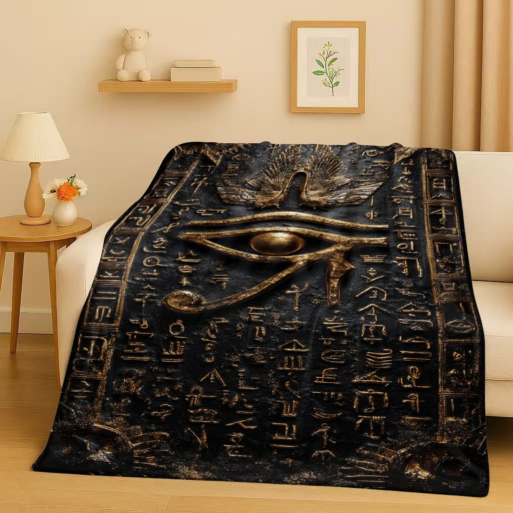 Ancient Egypt Pictographic Eye - Home Textiles Egypt 评论和价格
