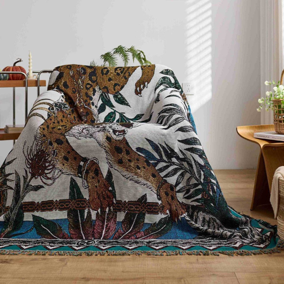 Textile City Leopard Tapestry  - Home Textiles City 评论和价格