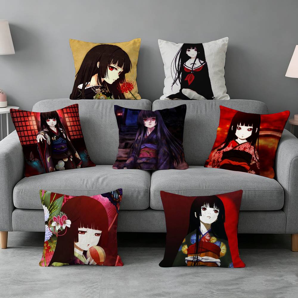 Hell G-Girl Anime-e Pillow cov - Home Textiles Definition 评论和价格