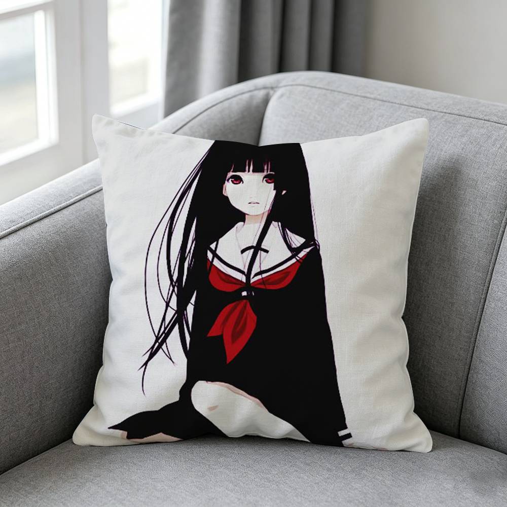 Hell G-Girl Anime-e Pillow cov - Home Textiles Definition 评论和价格