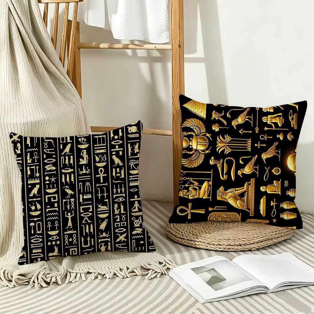 COOL A-Ancient Egypt hieroglyp - Home Textiles Egypt 评论和价格