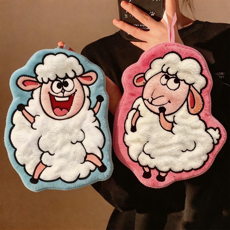 Creativity Cute Sheep Shaped H - Home Textiles Towel 评论和价格