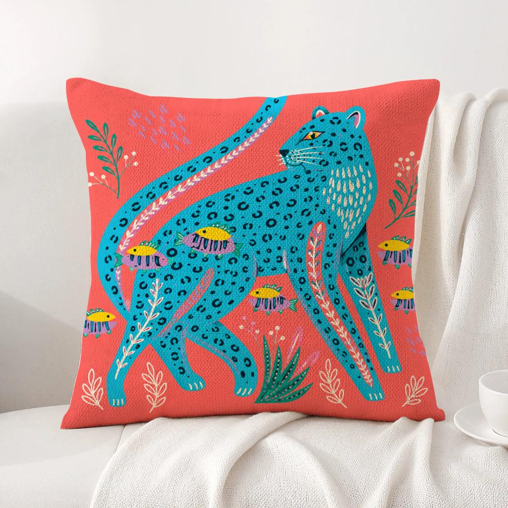 Geometric Animal Pattern Cushi - Pillow Cover 20X20 评论和价格