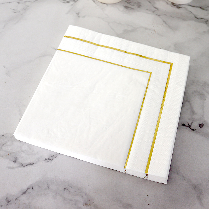 Table Paper Napkins Elegant Ti - Home Textiles Towel 评论和价格
