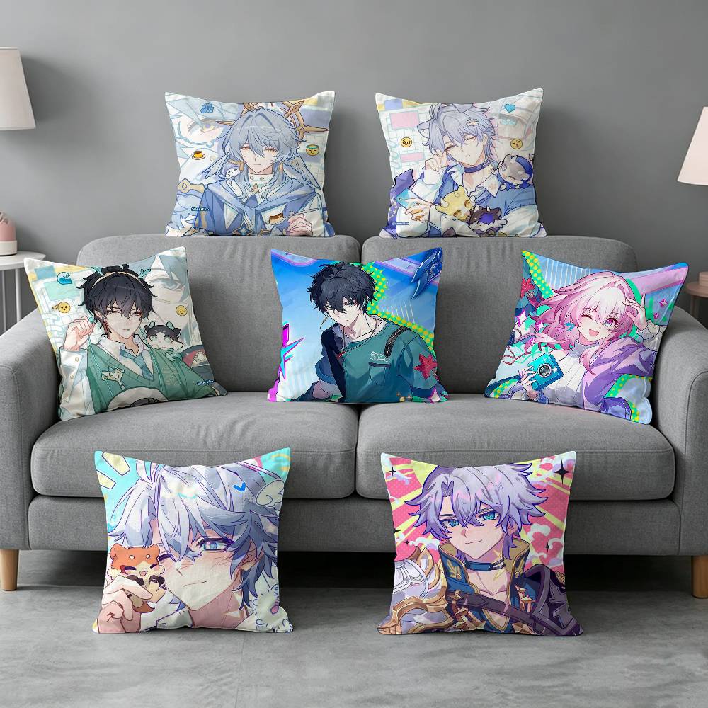 Game-e Honkai Star Rail Pillow - Home Textiles Definition 评论和价格