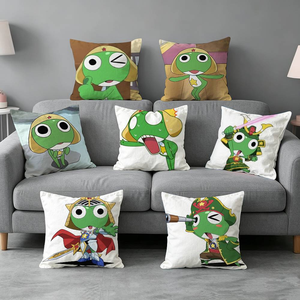 Keroro Gunsous-s Frog-g Pillow - Home Textiles Definition 评论和价格