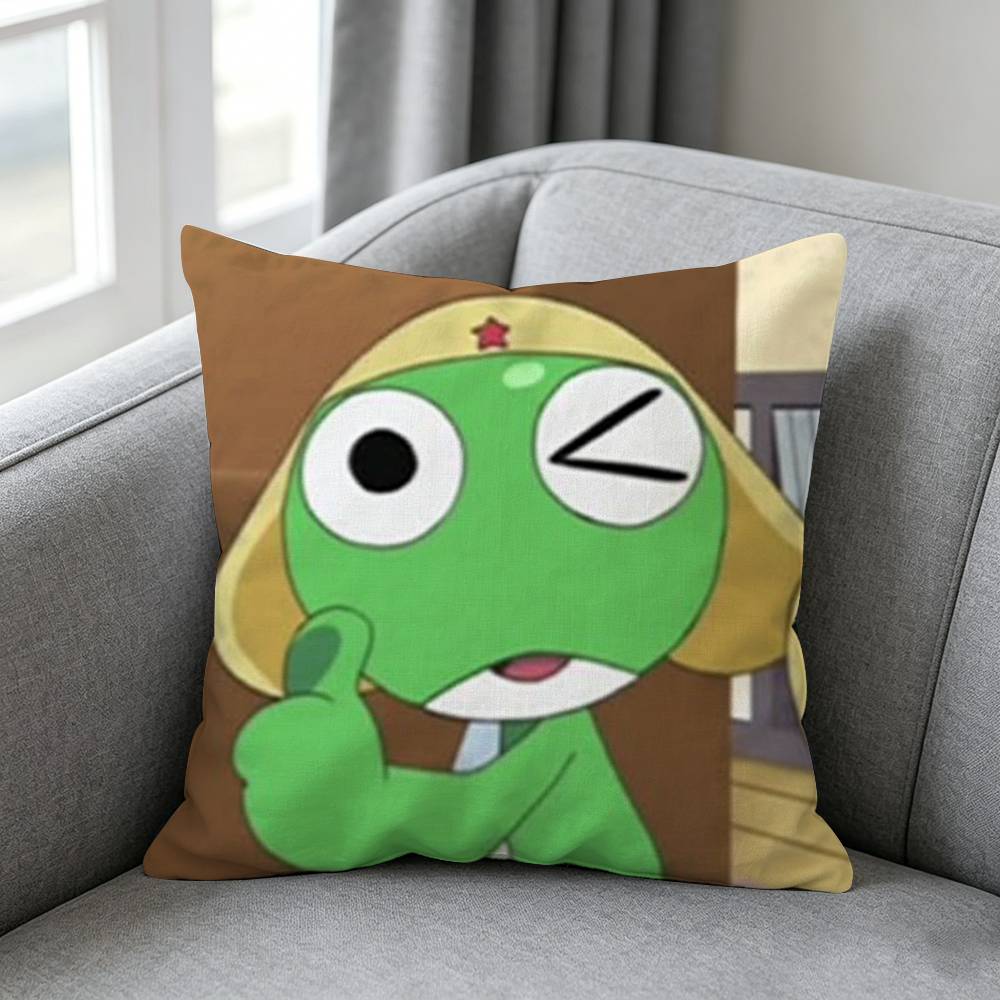Keroro Gunsous-s Frog-g Pillow - Home Textiles Definition 评论和价格