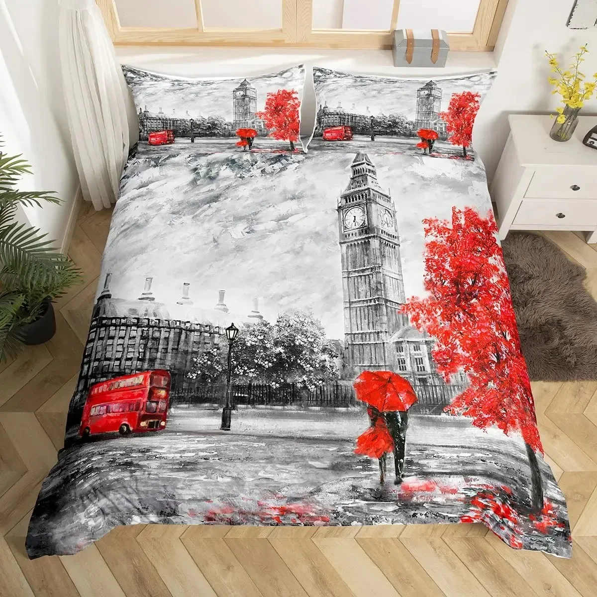 London Telephone Booth The Big - Home Textiles London 评论和价格