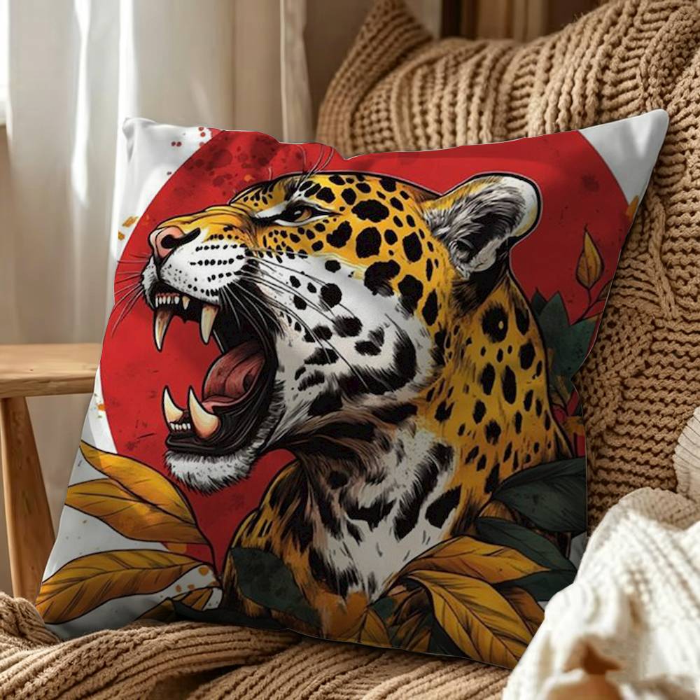 Egypt Colorful Abstract Tiger  - Home Textiles Egypt 评论和价格