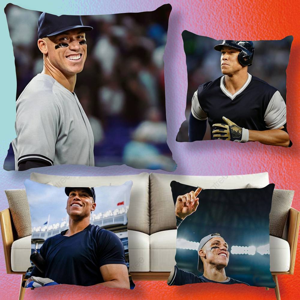 A-Aaron Judge   Pillow cover g - Home Textiles Definition 评论和价格