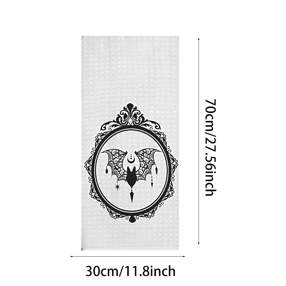 1pcs Victorian Gothic Bat Tea  - Home Textiles Towel 评论和价格