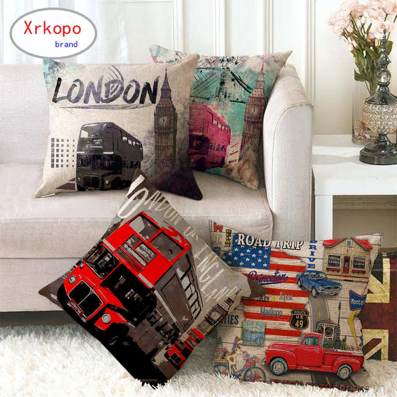 Retro London Tram Series Digit - Home Textiles London 评论和价格