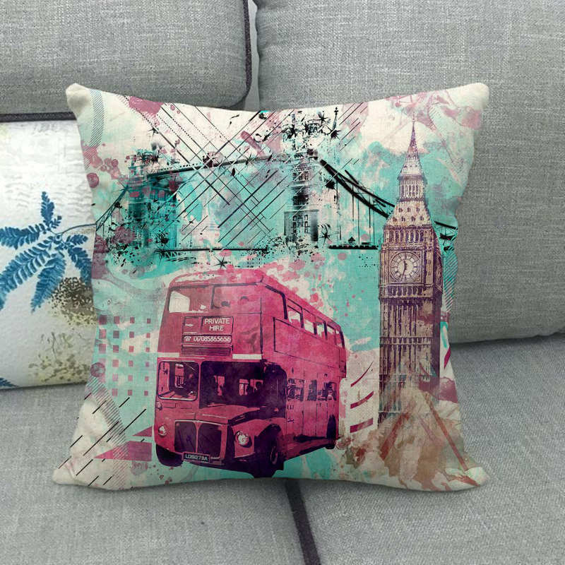Retro London Tram Series Digit - Home Textiles London 评论和价格