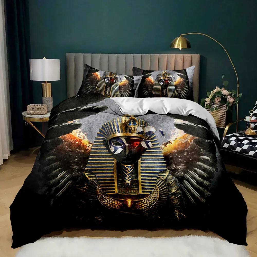 Pharaoh 3D Ancient Egypt Tribe - Home Textiles Egypt 评论和价格
