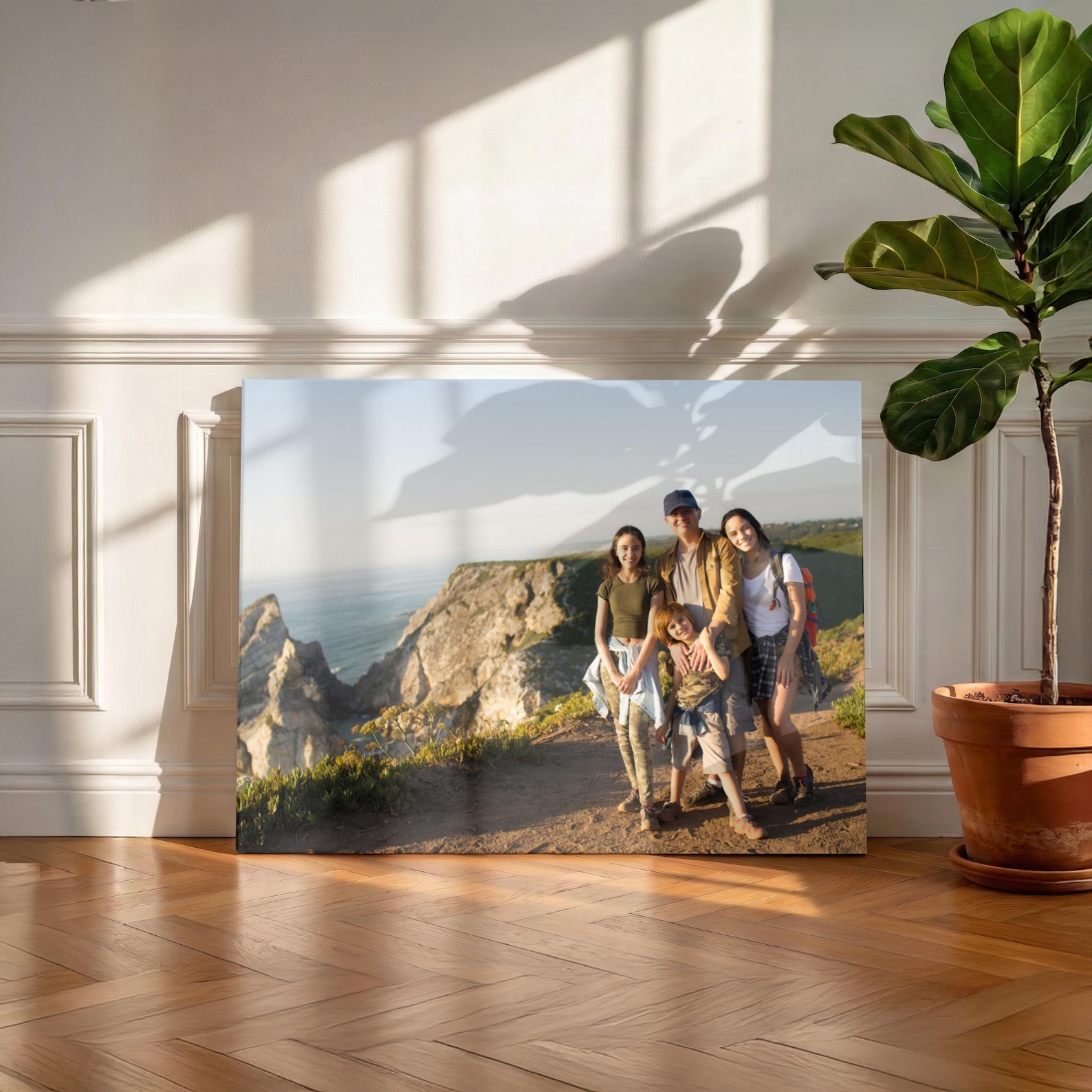 Personalized Photo Canvas, Cus - Home Textiles Photos 评论和价格