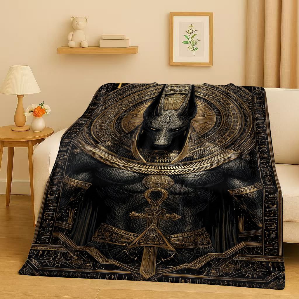 HD Dead God Anubis Pharaoh Anc - Home Textiles Egypt 评论和价格
