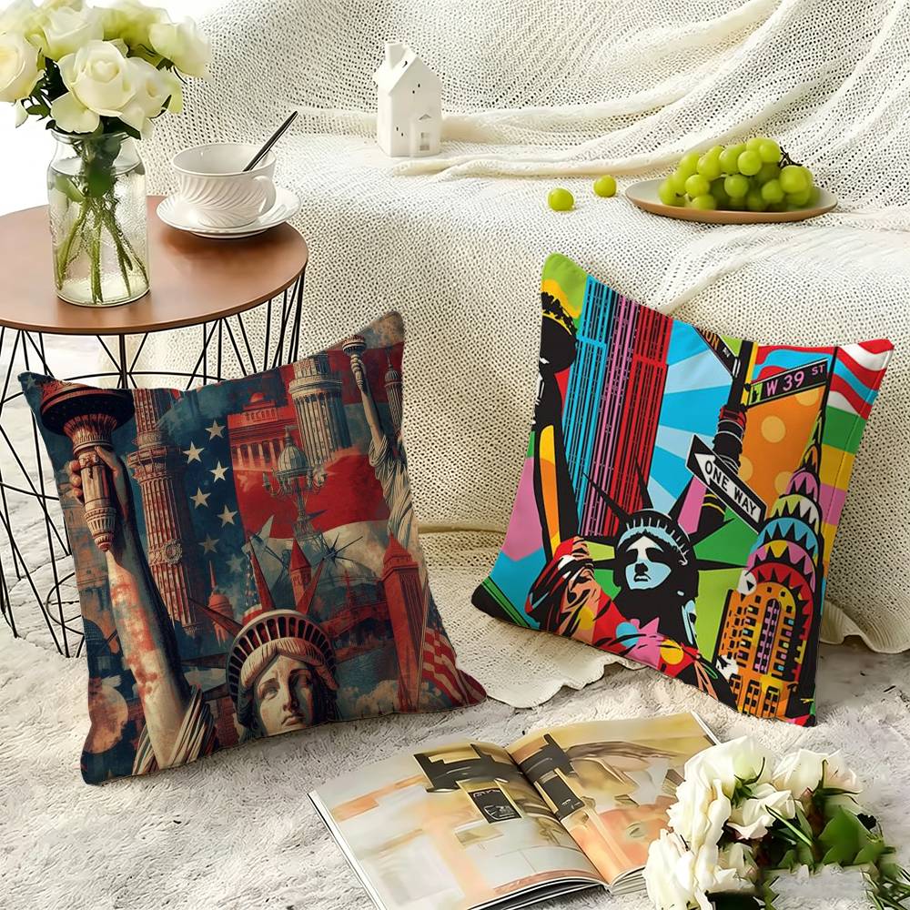 New York City Image pillow cov - Home Textiles City 评论和价格