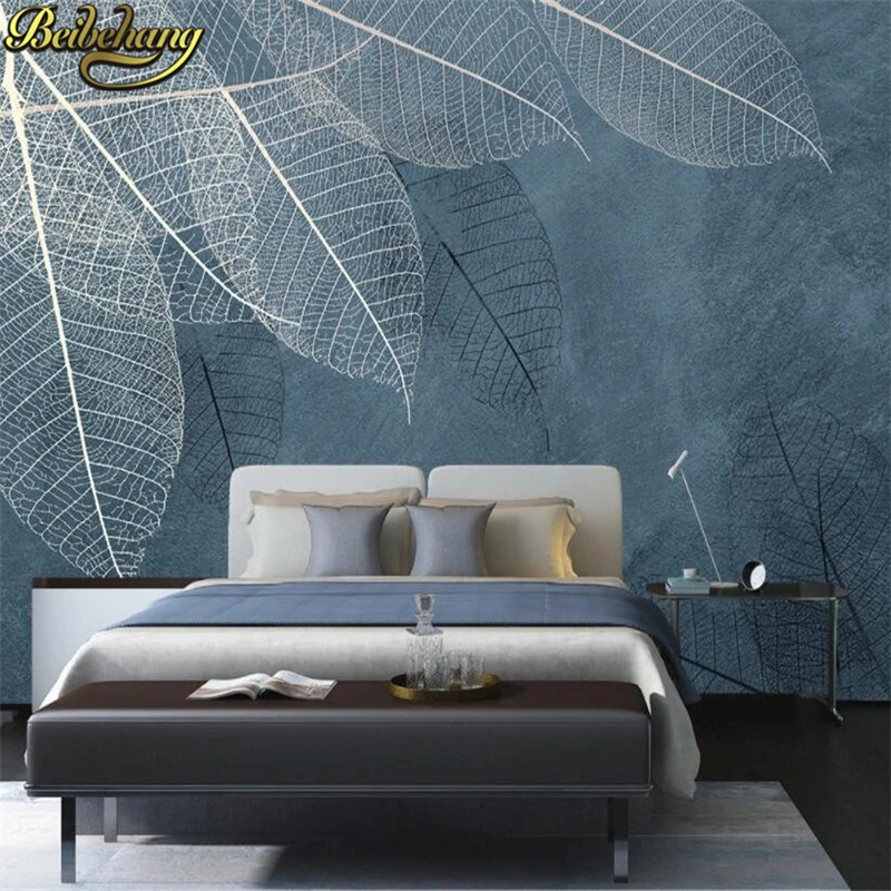 Custom Abstract leaves photo w - Home Textiles Photos 评论和价格