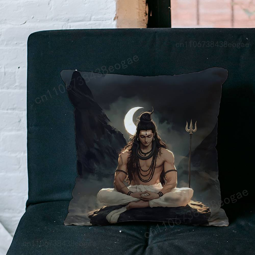 India Art Lord Shivasjpg Pillo - Home Textiles India 评论和价格