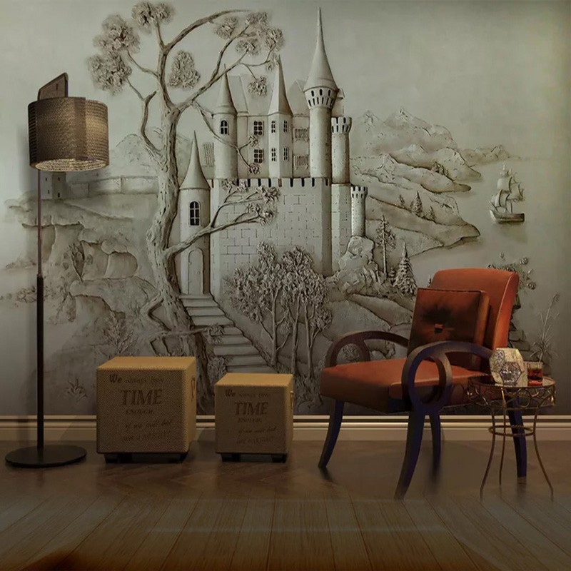 3D Architectural Wall Mural Mo - Home Textiles City 评论和价格
