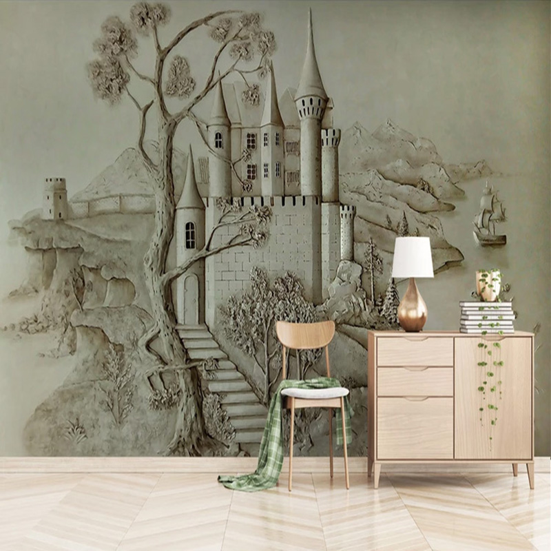 3D Architectural Wall Mural Mo - Home Textiles City 评论和价格