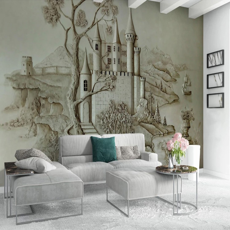 3D Architectural Wall Mural Mo - Home Textiles City 评论和价格