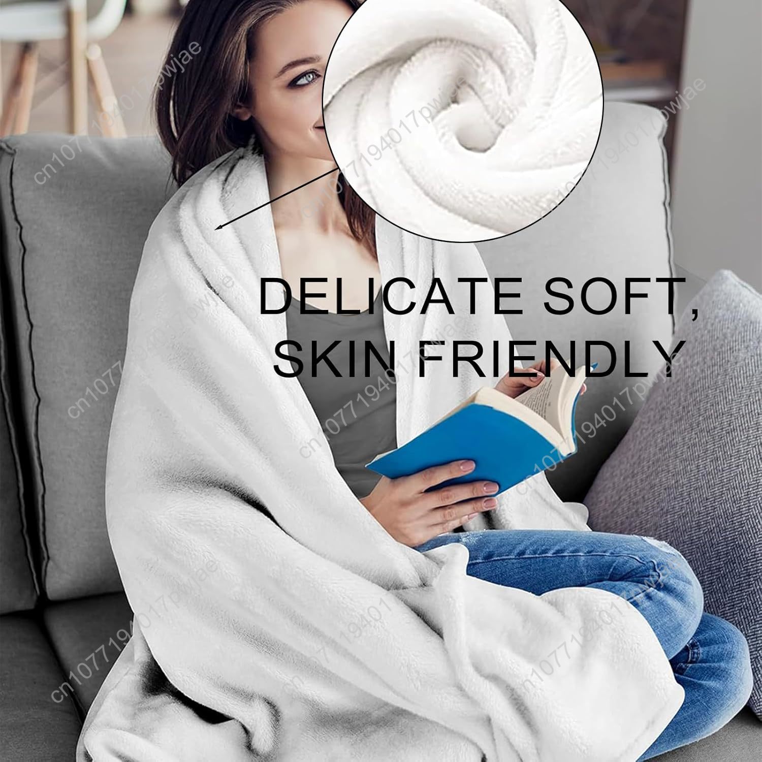 Funny Cat Blanket Gifts for Wo - Home Textiles & Furnishings 评论和价格