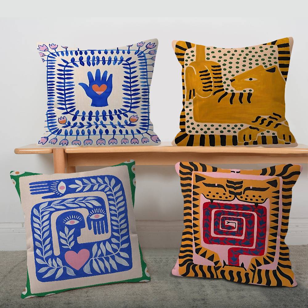 Ancient Egypt Tiger Leopard Cu - Home Textiles Egypt 评论和价格