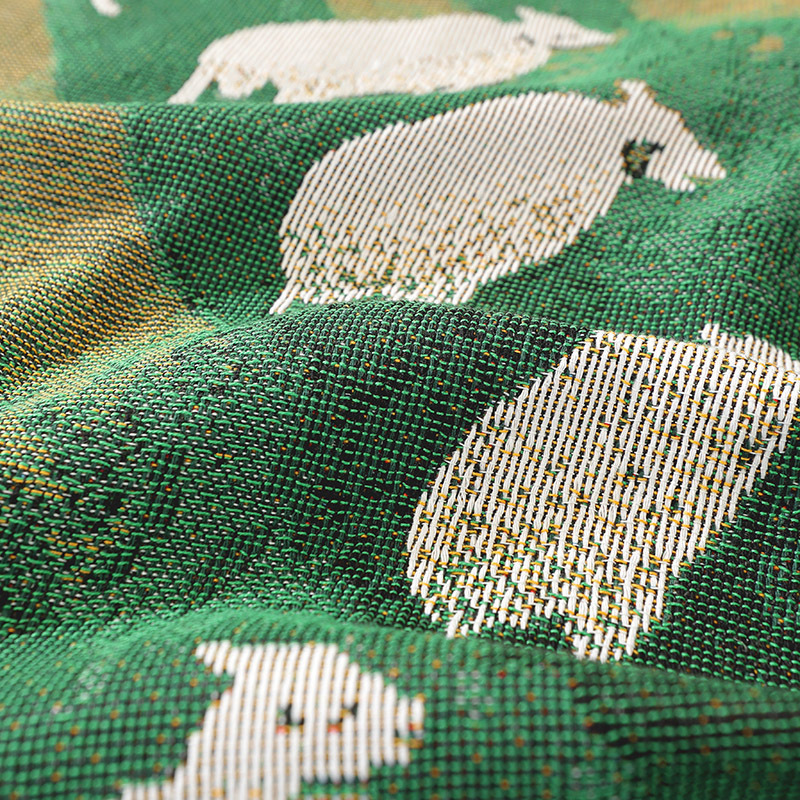 Textile City Sheep Herd Green  - Home Textiles City 评论和价格