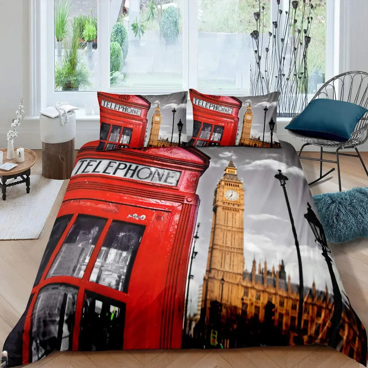 London Telephone Booth Comfort - Home Textiles London 评论和价格
