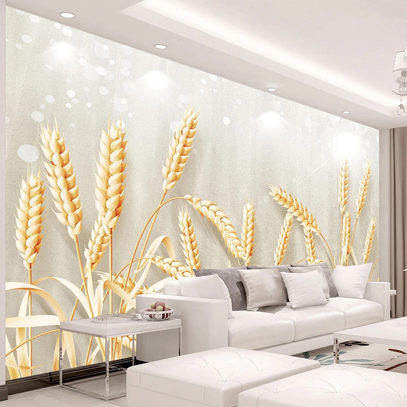 Custom 3D Wallpaper Modern Min - Home Textiles Photos 评论和价格