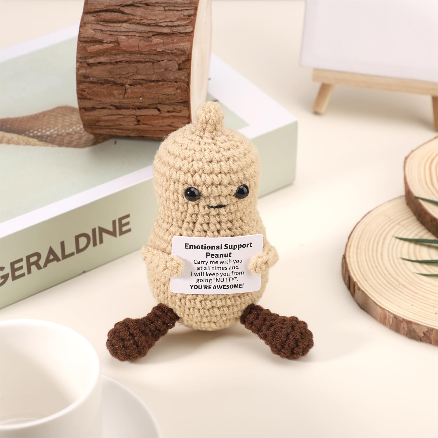 Funny Crochet Peanut Handmade  - Home Textiles Today 评论和价格