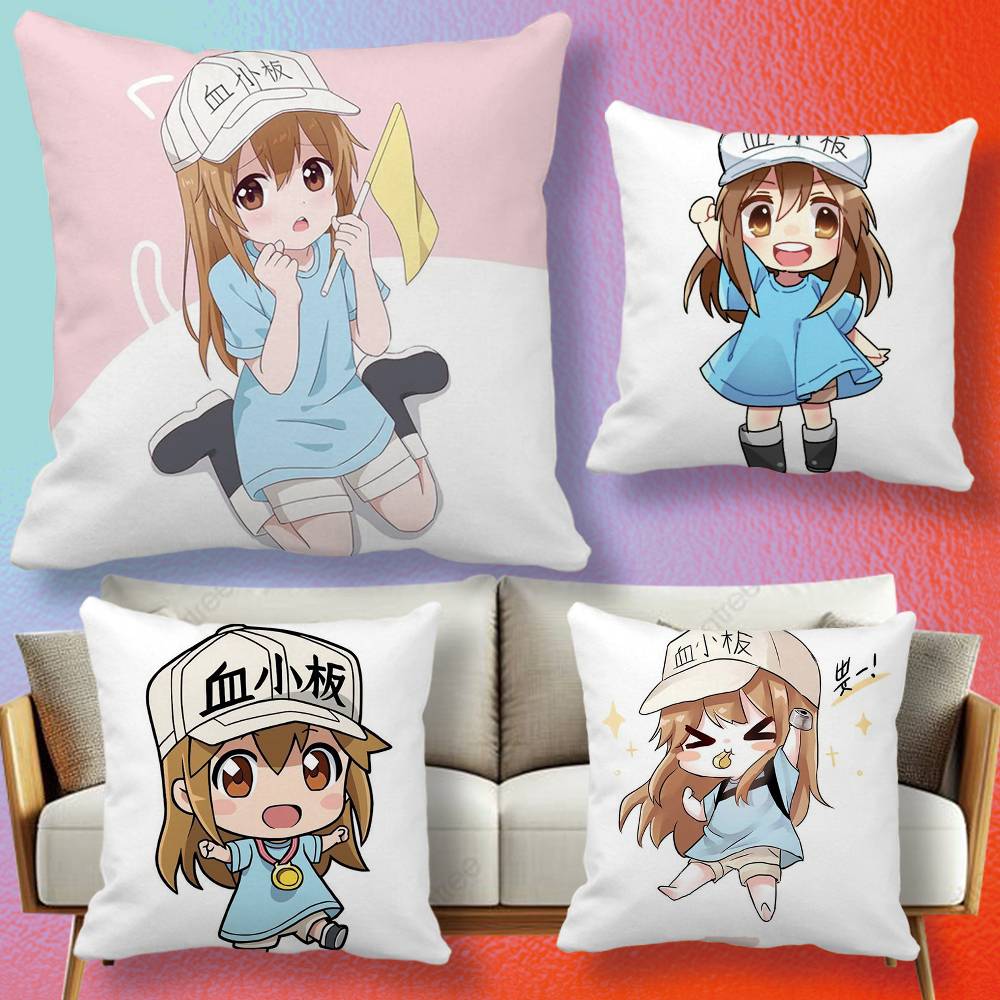 Anime Cells at Work  Pillow co - Home Textiles Definition 评论和价格