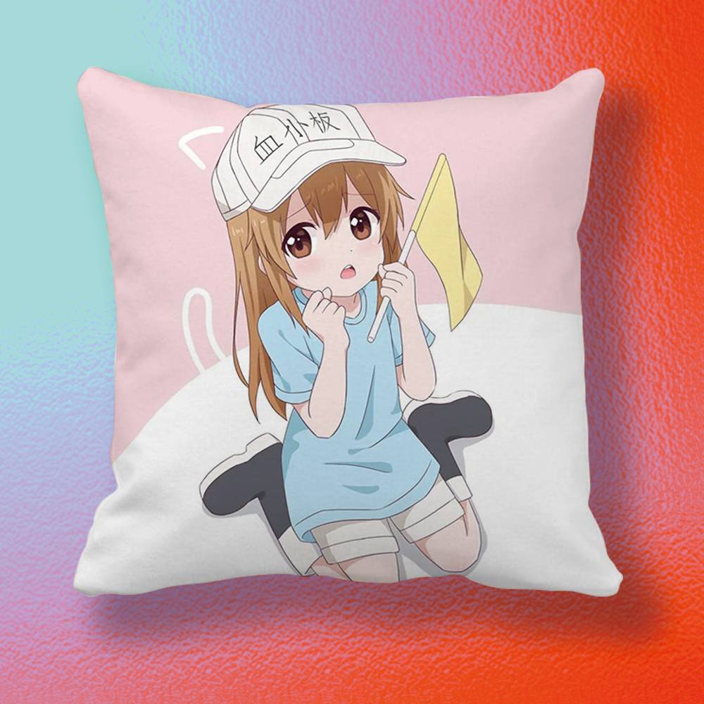Anime Cells at Work  Pillow co - Home Textiles Definition 评论和价格