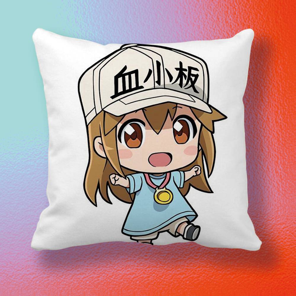 Anime Cells at Work  Pillow co - Home Textiles Definition 评论和价格