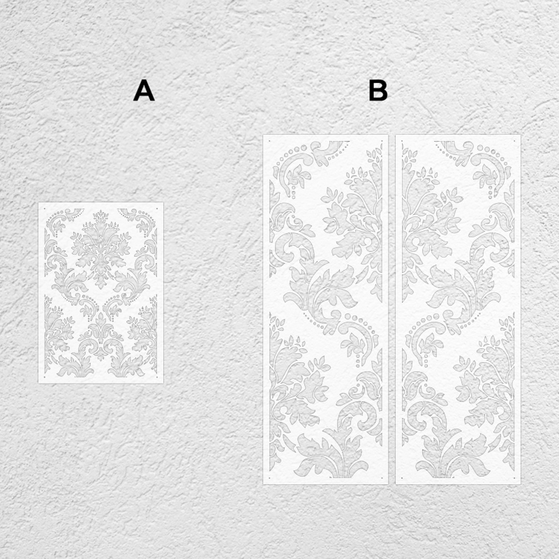 60cm - 120cm Stencil For Paint - Vintage Home Textiles 评论和价格