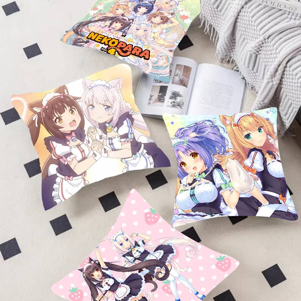 Anime Cute N-Nekopara Cushion  - Home.Textiles Cushion 评论和价格