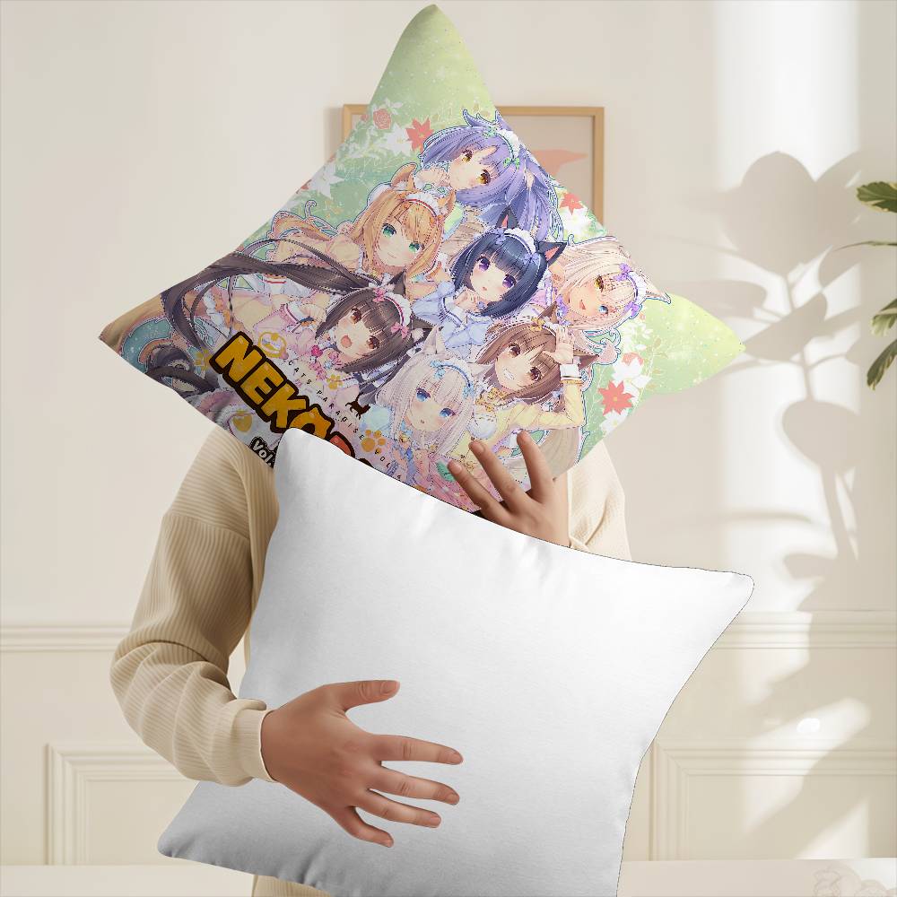Anime Cute N-Nekopara Cushion  - Home.Textiles Cushion 评论和价格