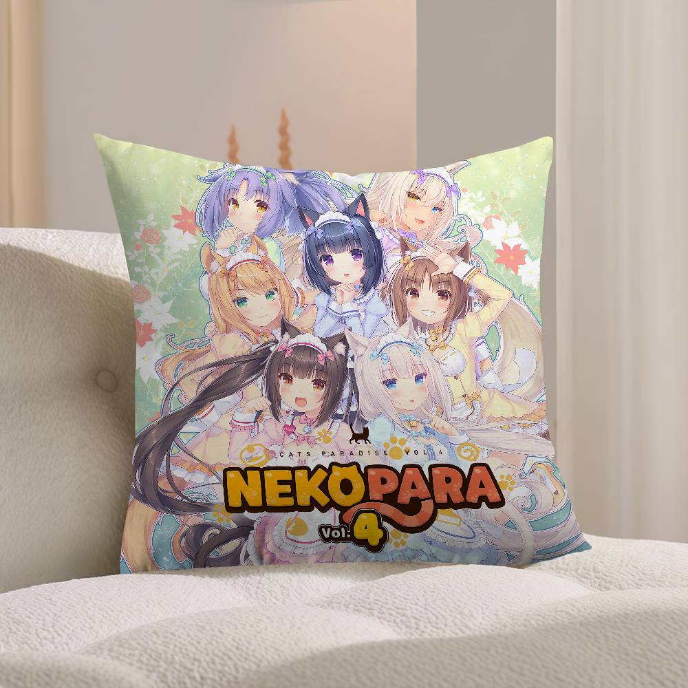 Anime Cute N-Nekopara Cushion  - Home.Textiles Cushion 评论和价格