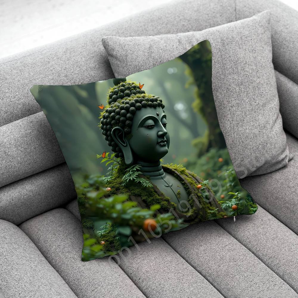 India Buddha Buddhism Throw Pi - Home Textiles India 评论和价格