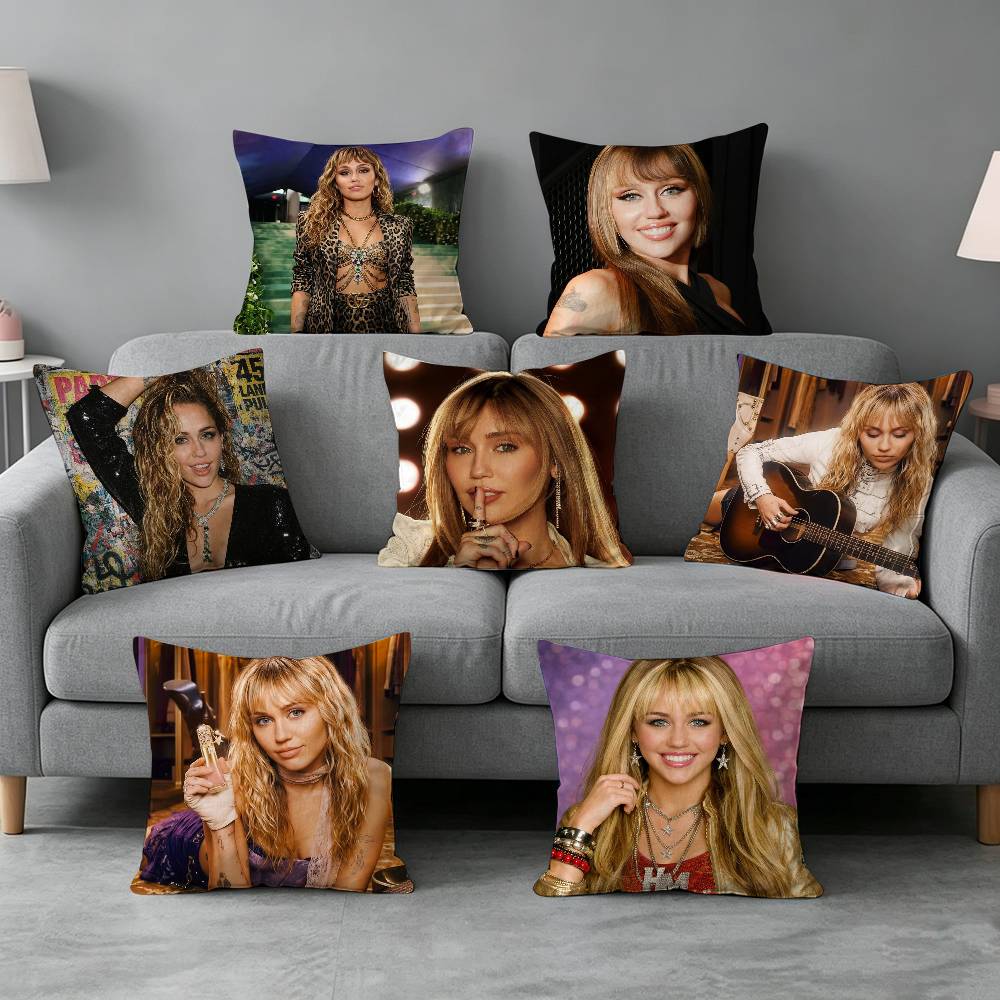 Hannah Montana-a Pillow cover  - Home Textiles Definition 评论和价格