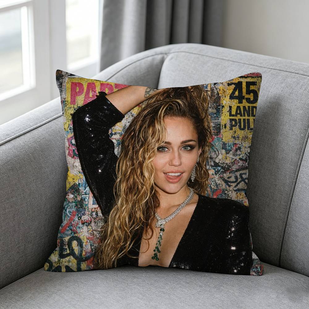 Hannah Montana-a Pillow cover  - Home Textiles Definition 评论和价格